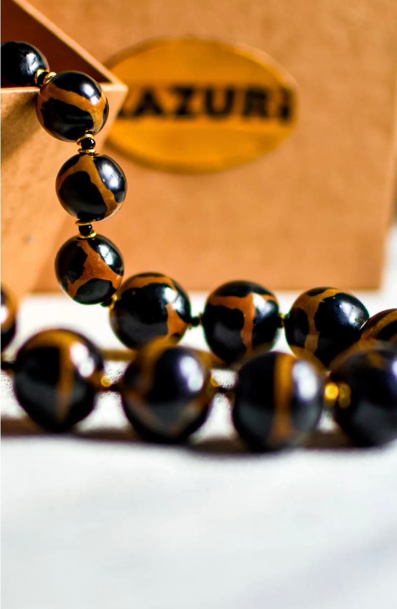 Kazuri Earth Collection - Sahara Sand Necklace - 18'', Alternate, color, Multi