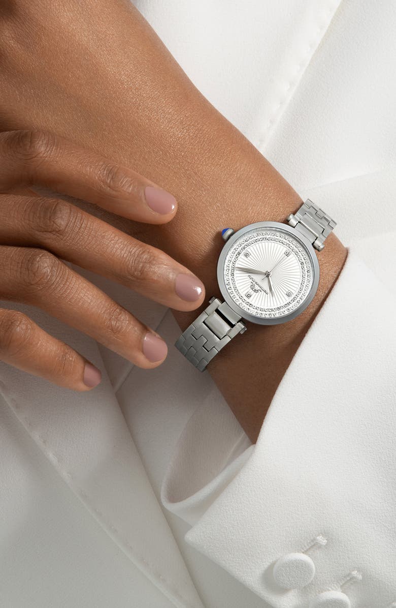 PORSAMO BLEU Natalie Bracelet Watch, 36mm, Alternate, color, Silver