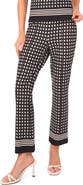 Ted Baker Heidi Geo & Border Print Knit Pants