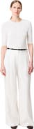 Another Tomorrow Pleated Trouser