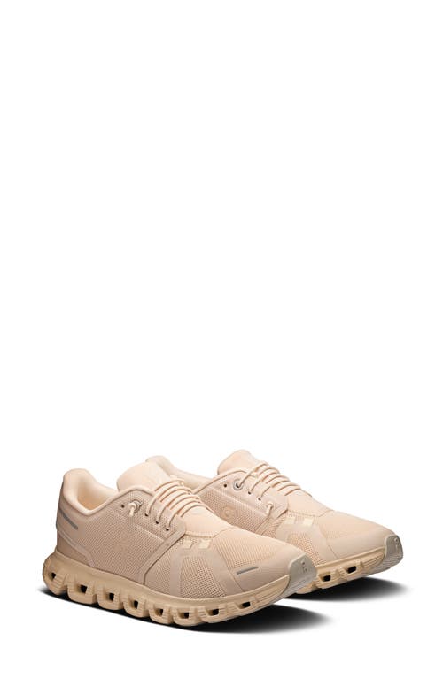 On Cloud 6 Sneaker In Sand
