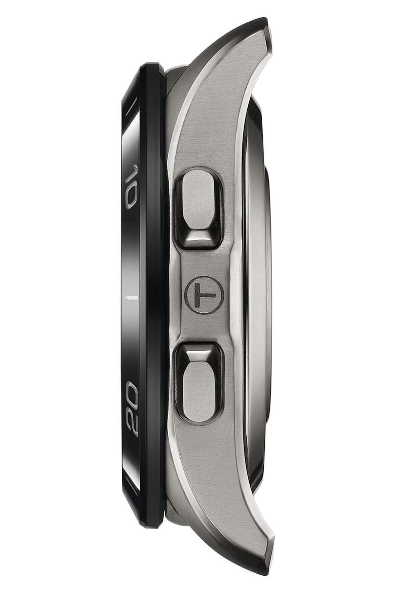 T-Touch Connect Sport Solar Smart Bracelet Watch, 43.75mm, Alternate, color, SILVER