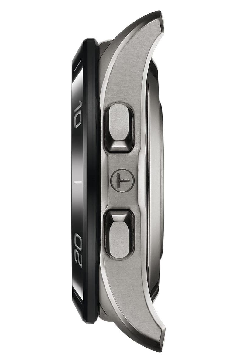 Tissot T-Touch Connect Sport Solar Smart Bracelet Watch, 43.75mm, Alternate, color, Silver