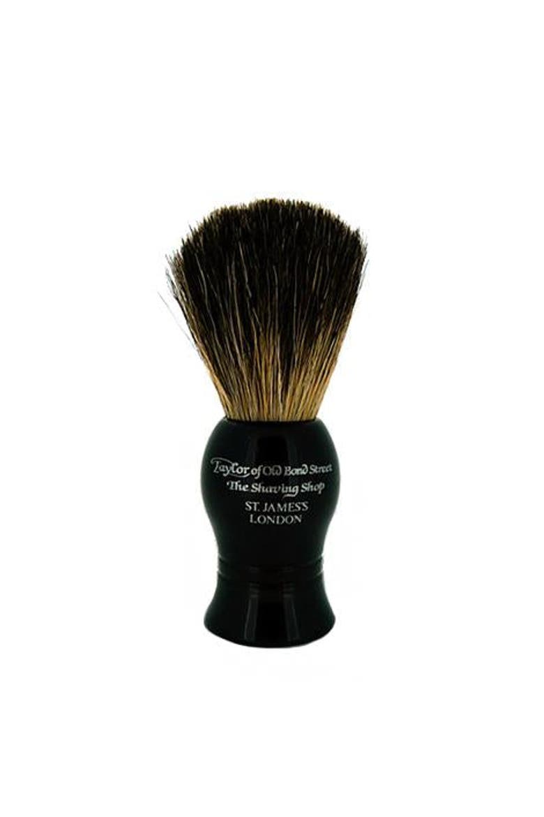 Pure Badger Shaving Brush, Main, color, Black