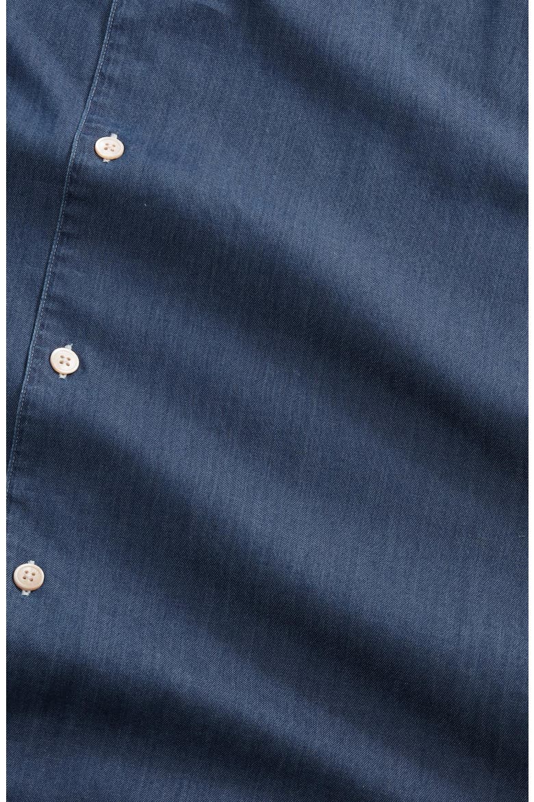 Julio 5765 Denim Camp Shirt, Alternate, color, MEDIUM INDIGO