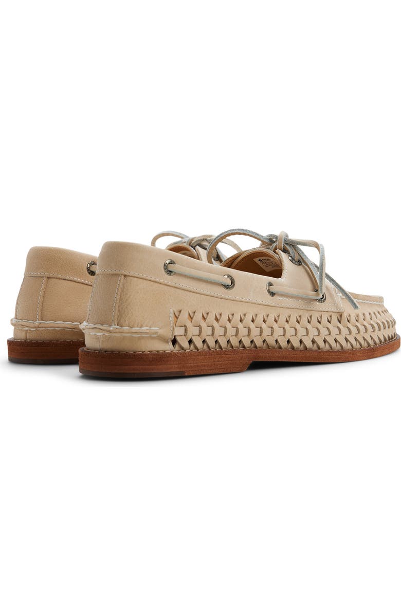 Sperry Gold Cup Authentic Original Woven Boat Shoe, Alternate, color,