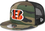 New Era Men's New Era Camo Cincinnati Bengals Main Trucker 9FIFTY Snapback Hat