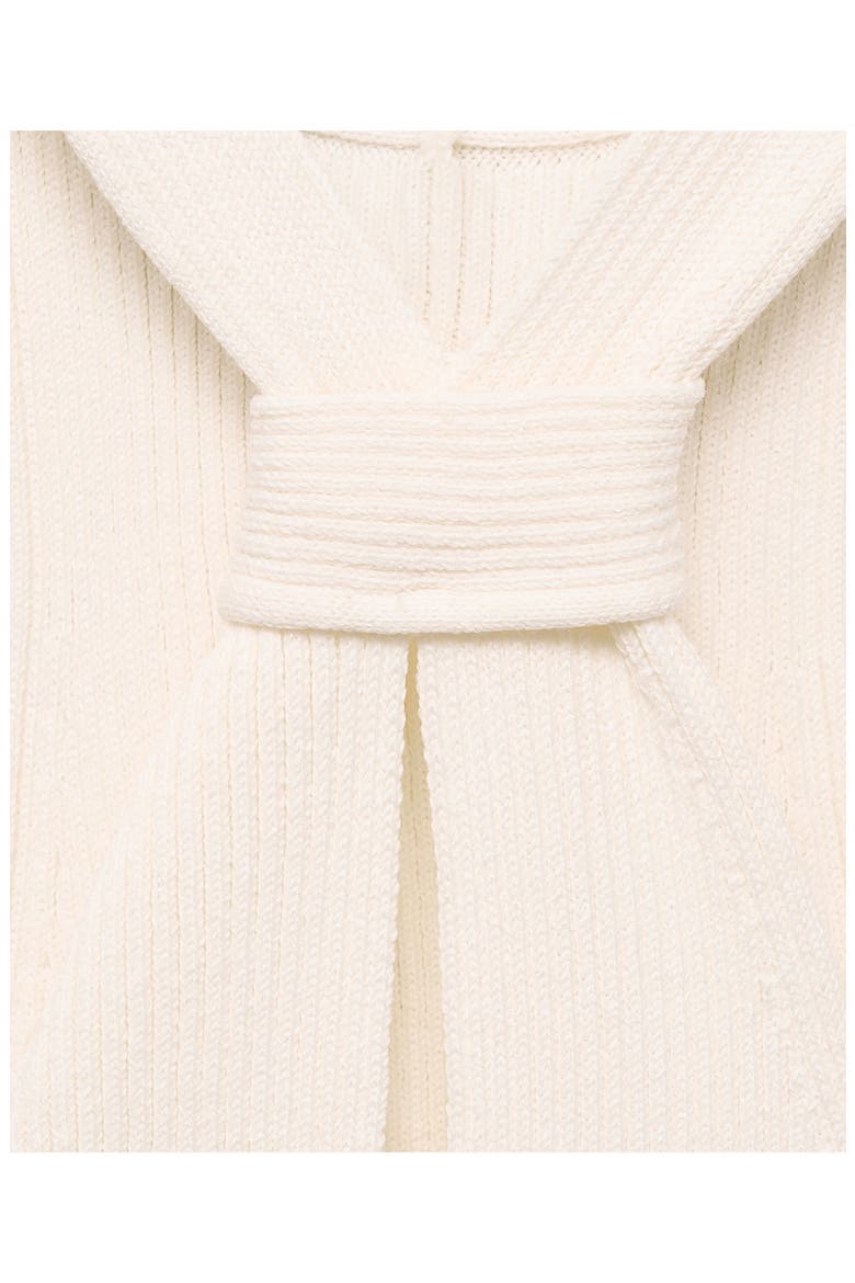 Knot Ribbed Top, Alternate, color, ECRU