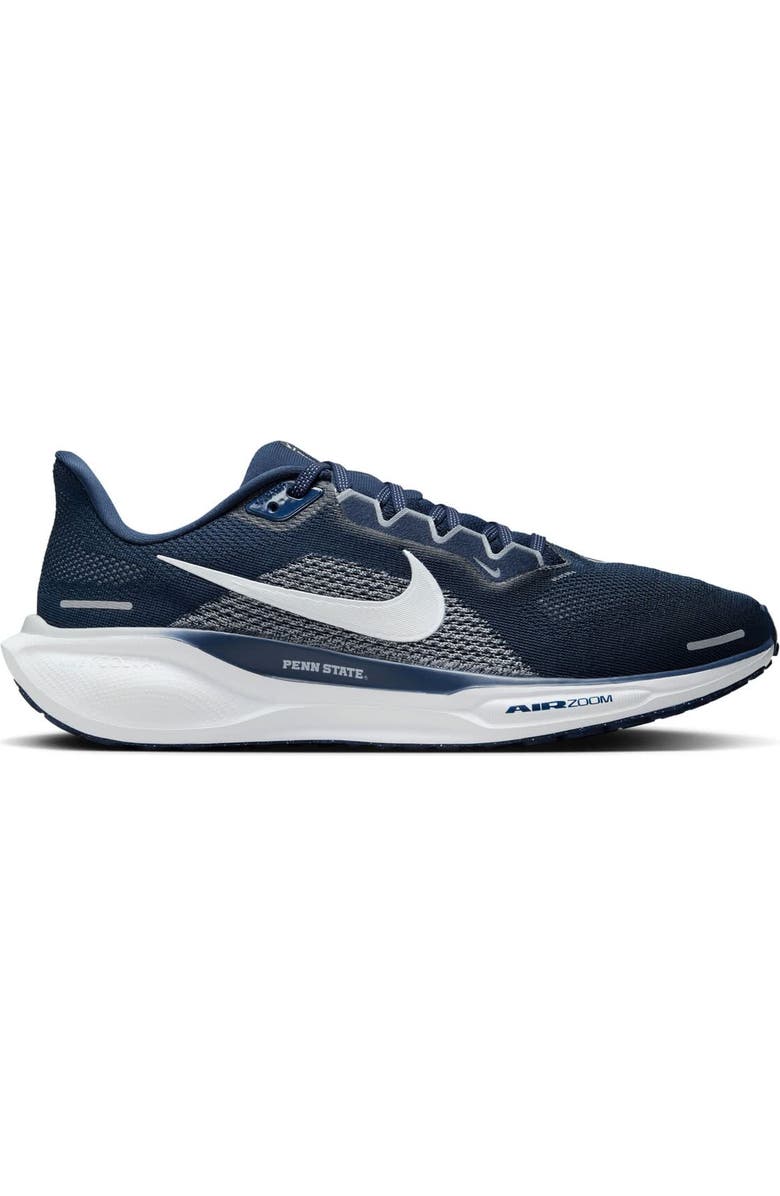 Nike Unisex Nike Navy Penn State Nittany Lions Zoom Pegasus 41 Running Shoes, Main, color,