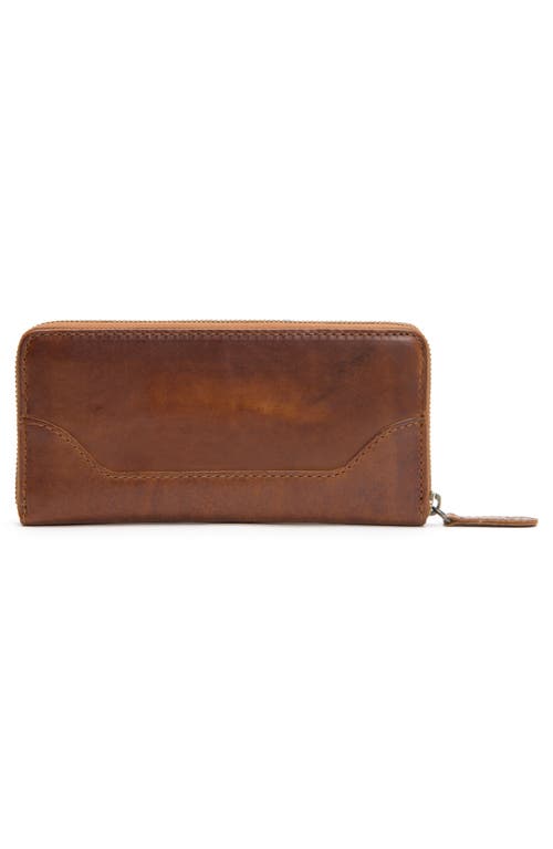 Frye Melissa Leather Wallet In Brown