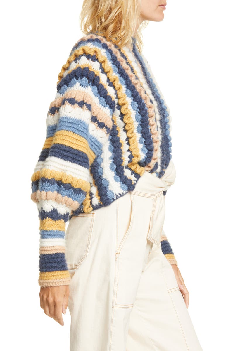 Ulla Johnson Agostina Alpaca Blend Sweater, Alternate, color, 