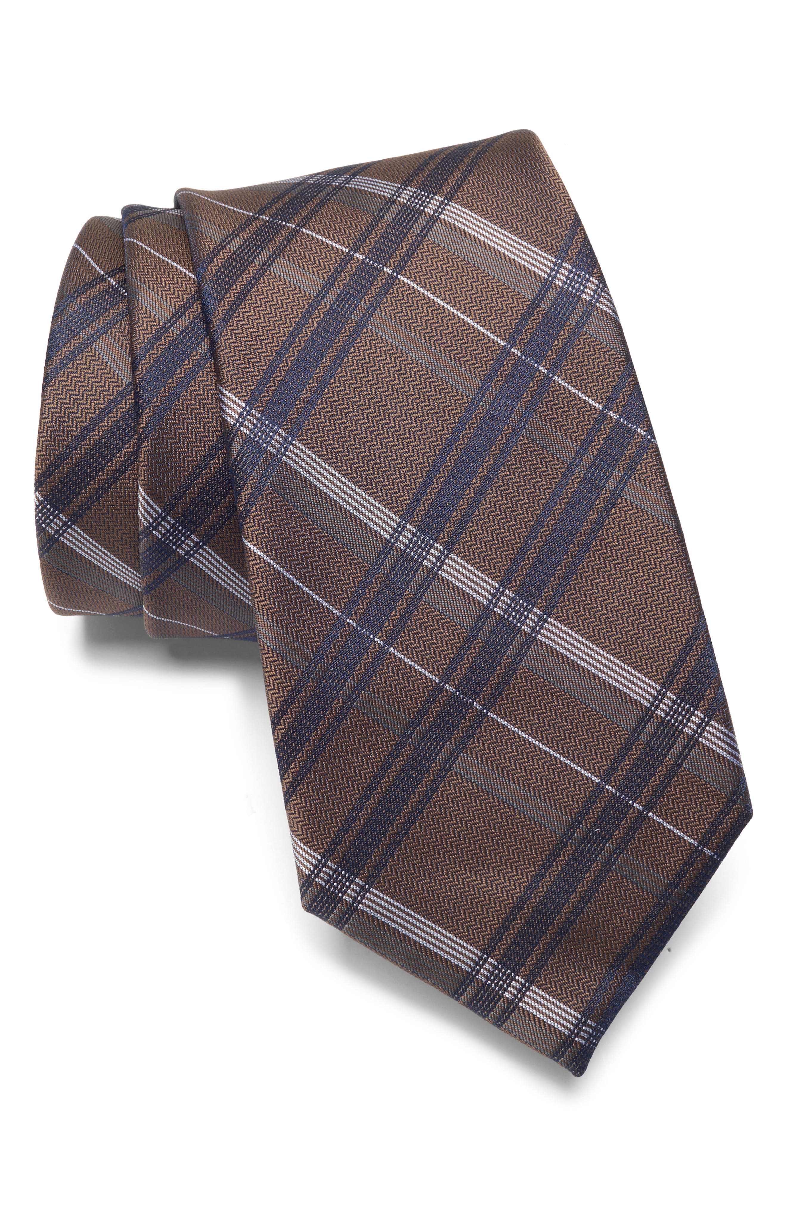 Edmonton Plaid Tie