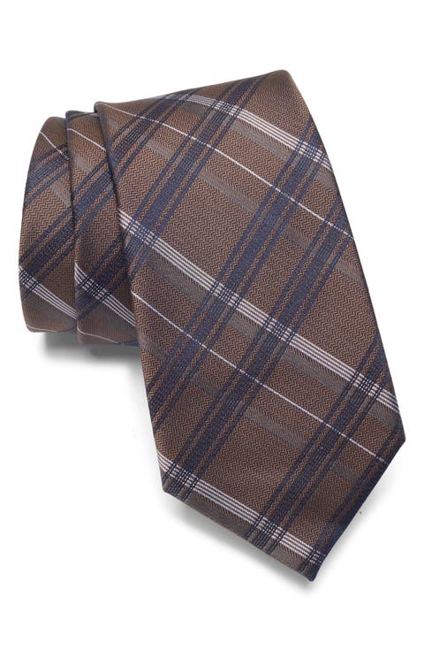 Edmonton Plaid Tie