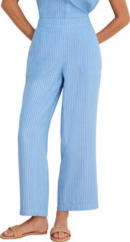 NIC+ZOE Fairfield Gauze Ankle Wide Leg Pants