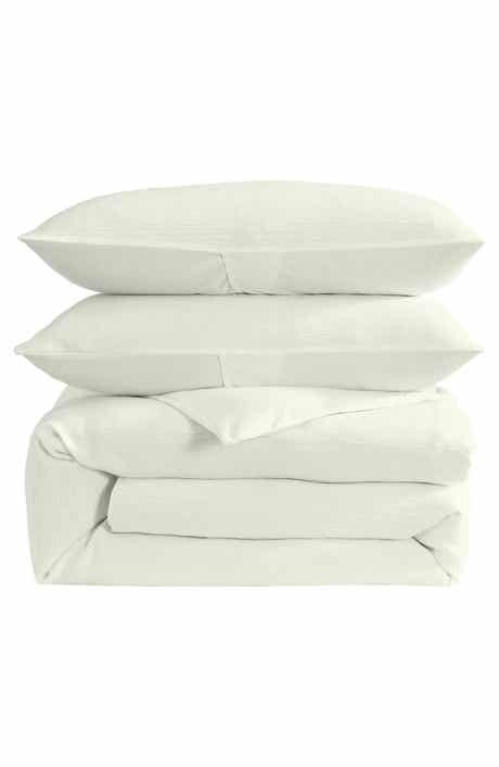 Crinkle Duvet Cover Set