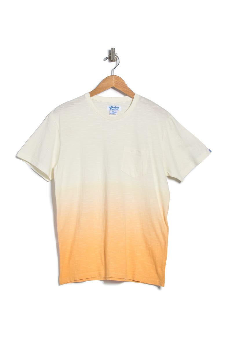 MR. SWIM Dip Dye Crew Neck T-Shirt, Alternate, color, YELLOW