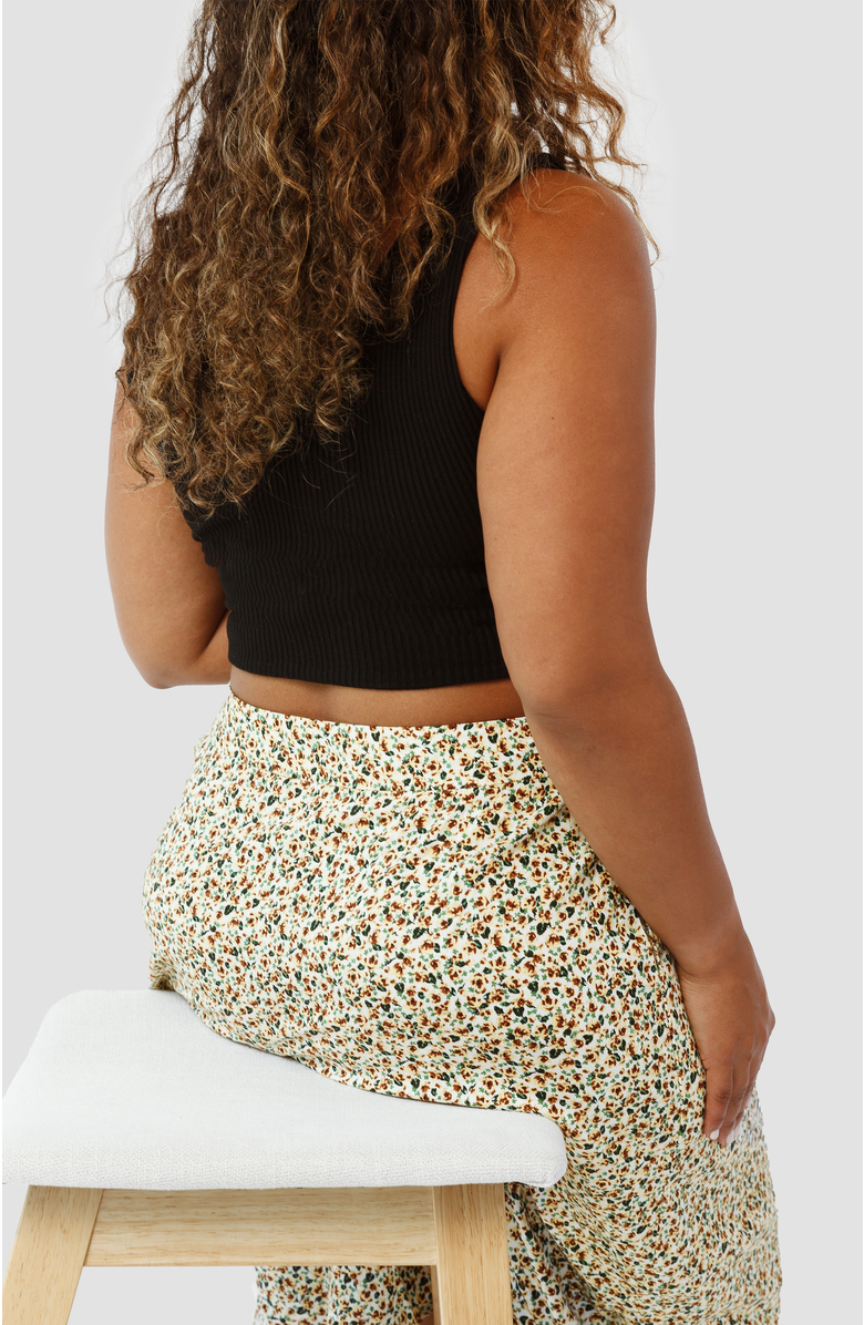 Aam The Label The Cascade  Skirt For Full Hips And Thighs, Alternate, color, Yellow