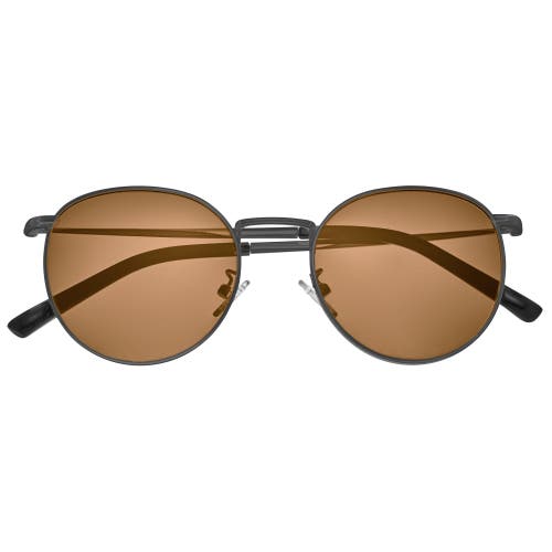 Simplify Dade Polarized Sunglasses In Gunmetal/dark Brown