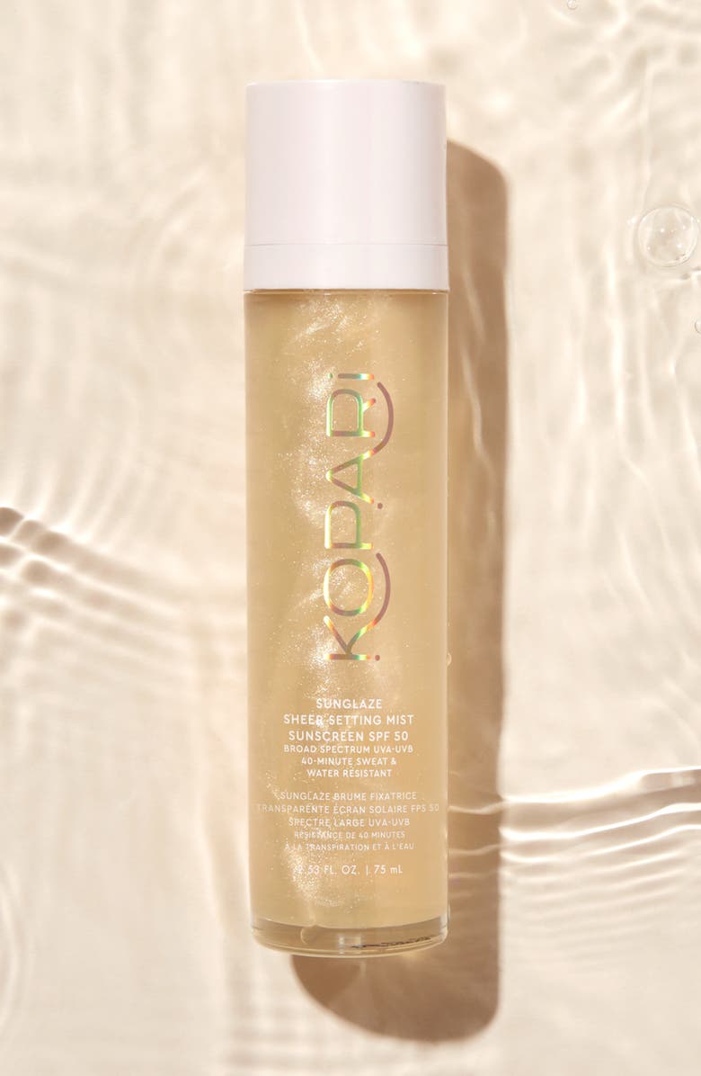 Kopari Sunglaze Sheer Setting Mist Sunscreen SPF 50, Alternate, color,