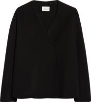LOULOU DE SAISON Maara Oval Wool & Cashmere Jacket