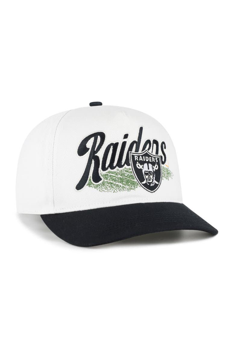 Men's '47 Cream Las Vegas Raiders  Enfield Hitch Adjustable Hat, Alternate, color, Cream