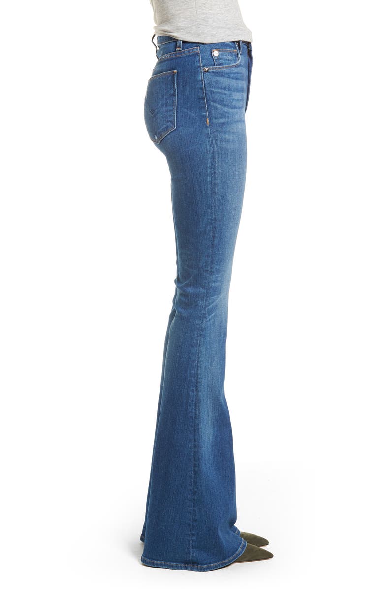 Hudson Jeans Holly High Waist Flare Jeans, Alternate, color,