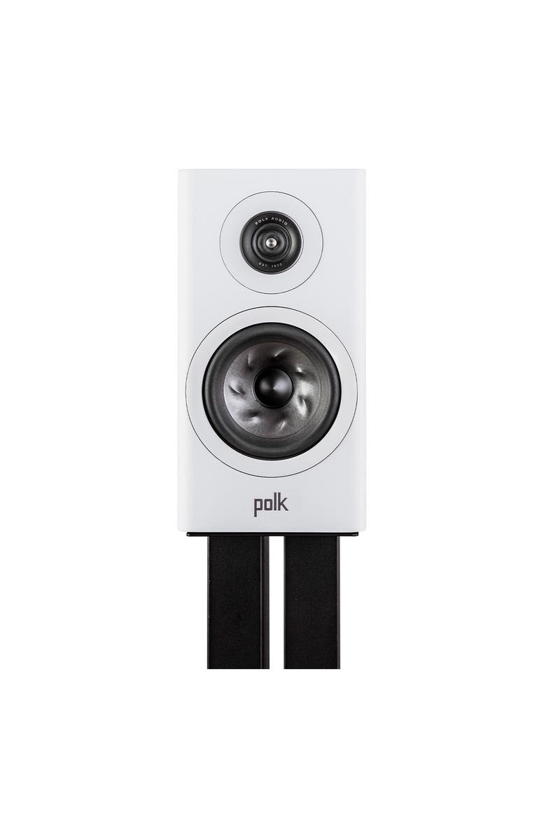 Polk Audio Reserve R100 Compact Bookshelf Speaker - Pair, Alternate, color, White