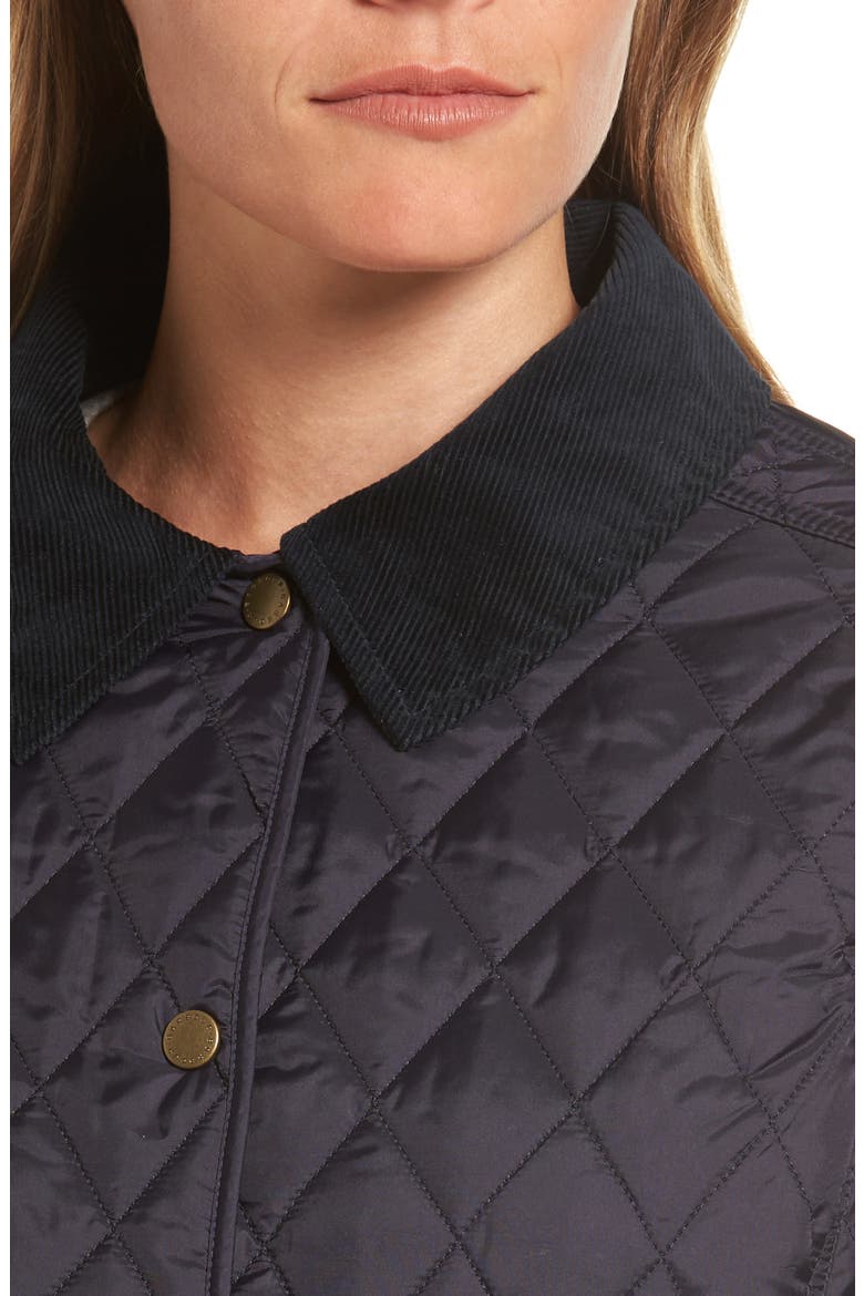 Annandale Quilted Jacket, Alternate, color, NAVY