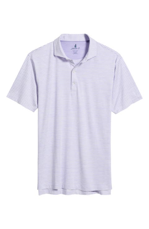 Seymour Stripe Featherweight Performance Polo