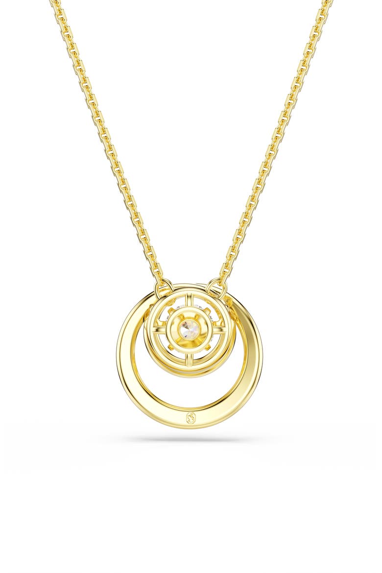 Hyperbola Pendant Necklace, Alternate, color, WHITE/ GOLD