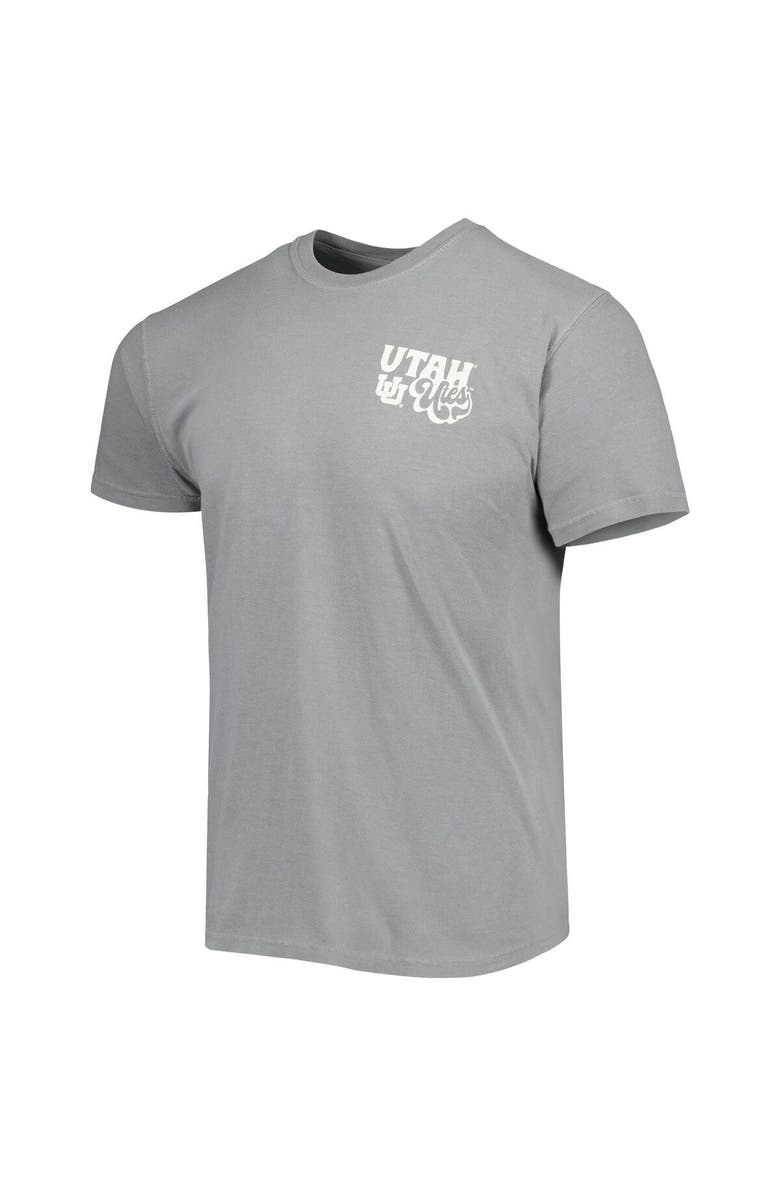 IMAGE ONE Men's Gray Utah Utes Hyperlocal T-Shirt, Alternate, color, Gray