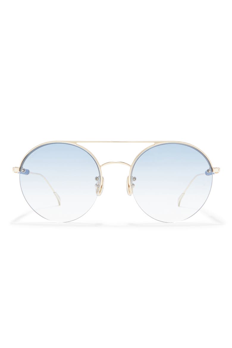 56mm Round Sunglasses, Main, color, 32W