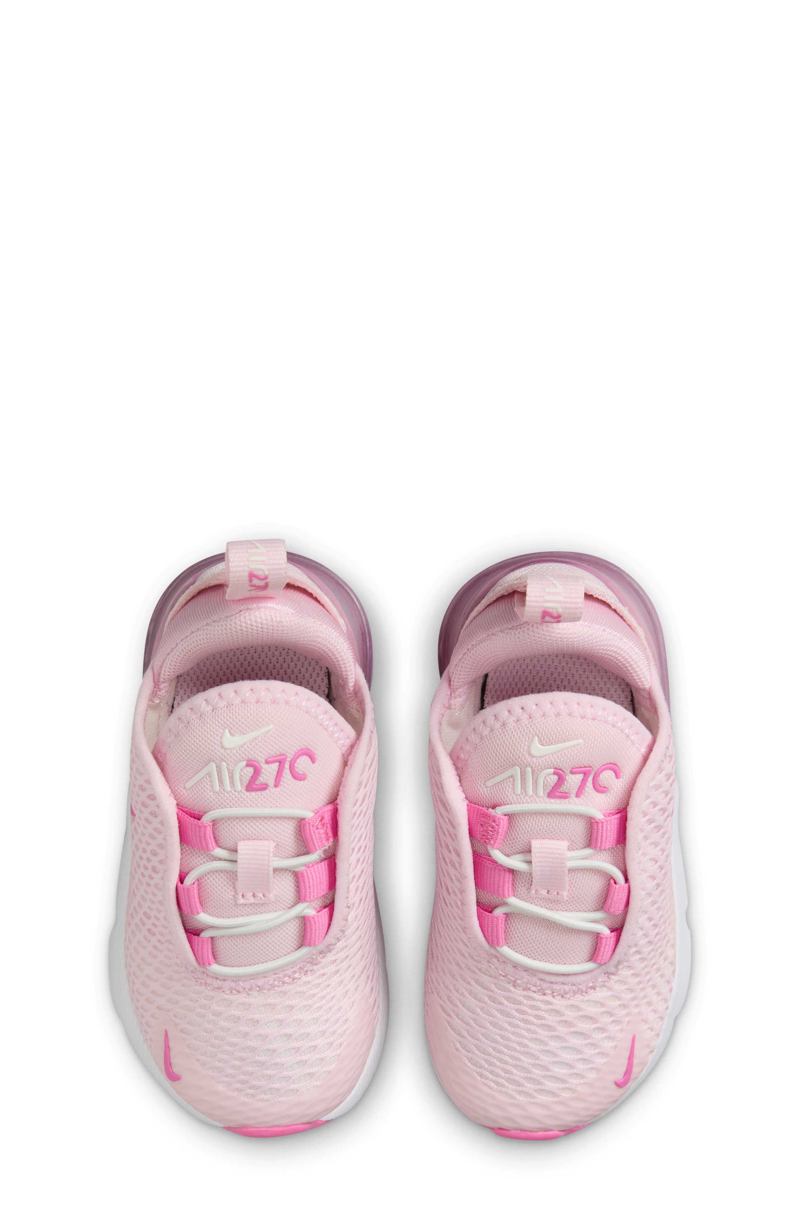 Nike Air Max 270 Sneaker, Alternate, color, Pink/ White/ Platinum Violet