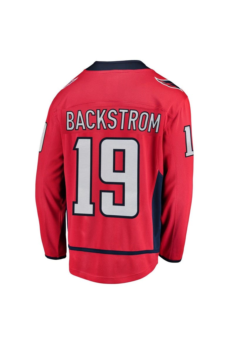 Men's Fanatics Branded Nicklas Backstrom Red Washington Capitals Breakaway Player Jersey, Alternate, color, Red