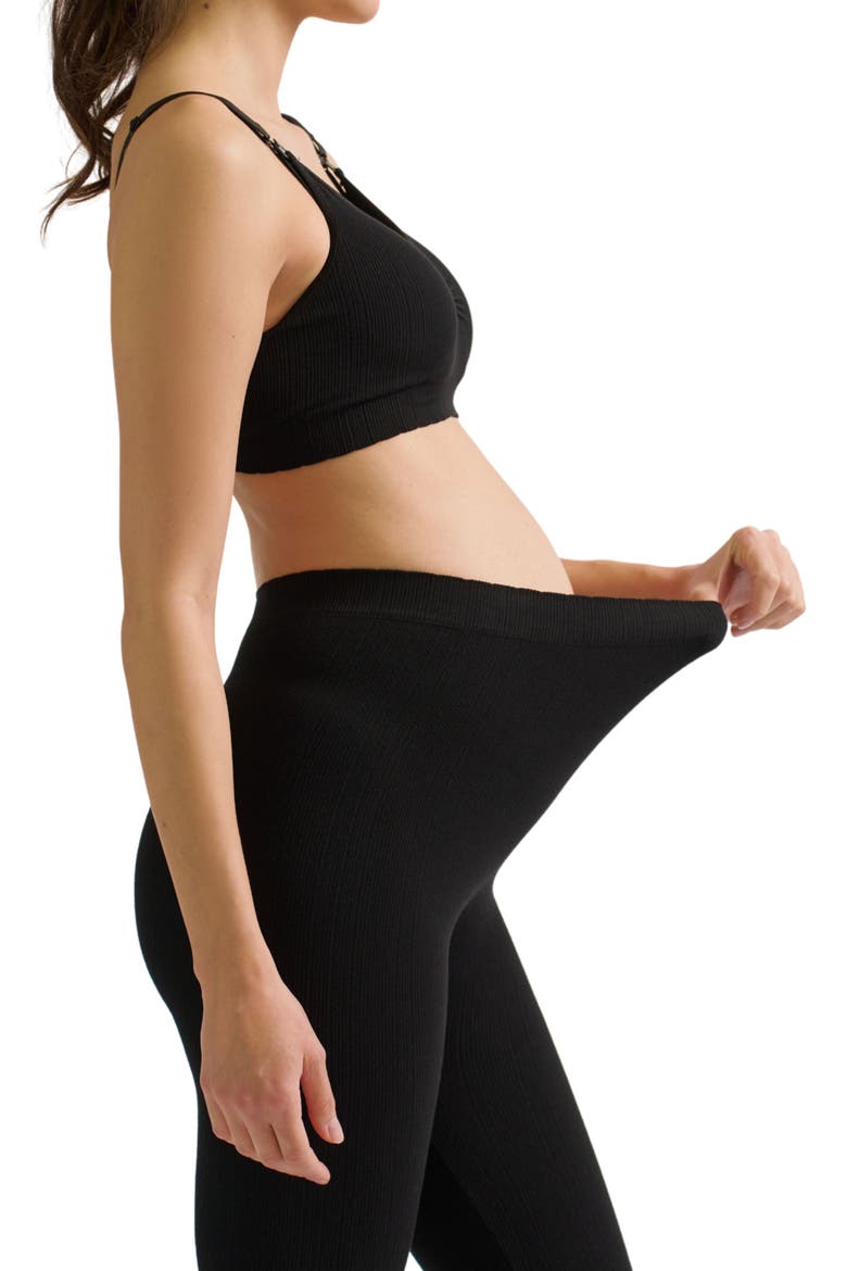 Zoé Maternity Panty, Alternate, color, Black
