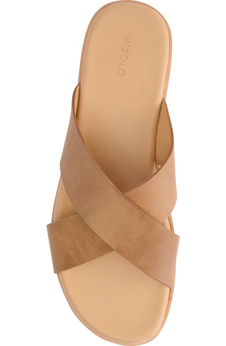 Nisolo Crisscross Slide Sandal, Alternate, color,