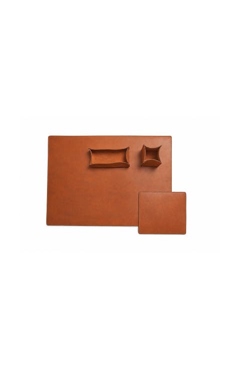 Rushmore Leather Desk Set