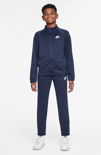 Nike Kids' Sportswear Dri-fit Track Jacket & Pants Set In Blue