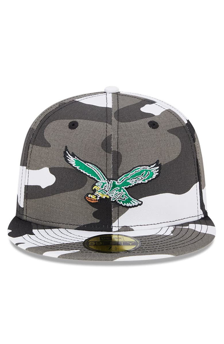 New Era Men's New Era Philadelphia Eagles Urban Camo 59FIFTY Fitted Hat, Alternate, color,