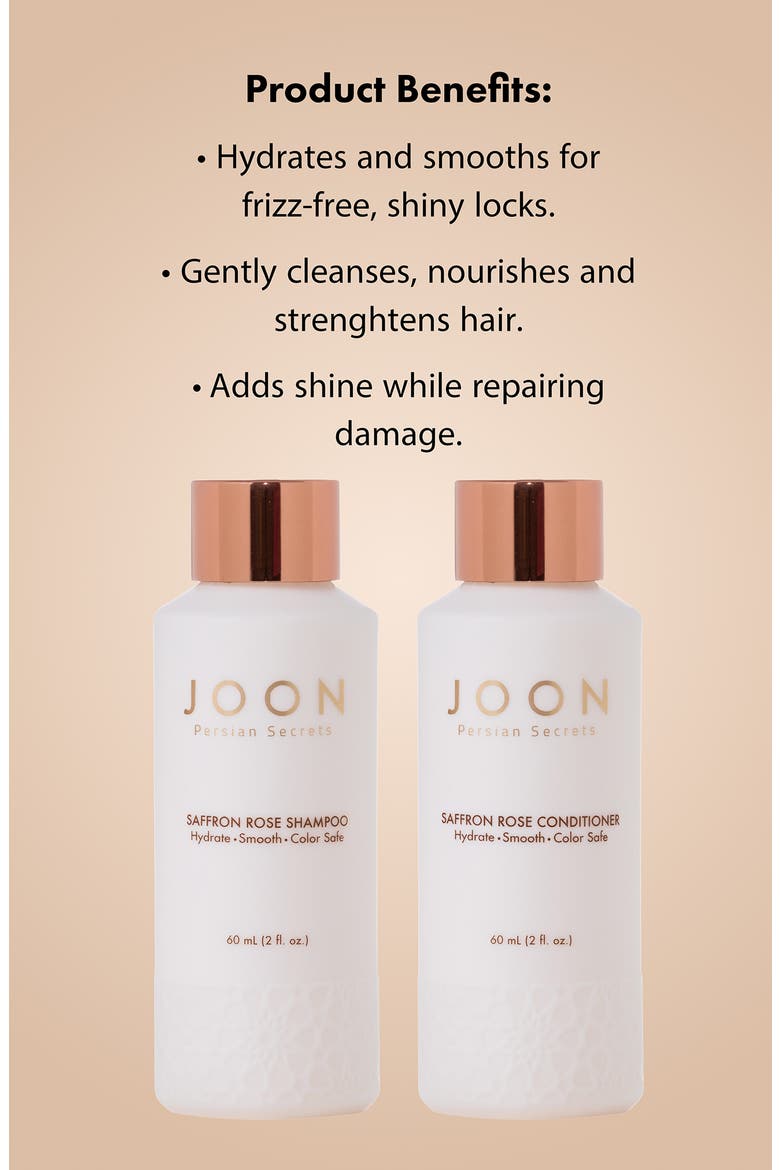 Saffron Rose Hydrating 3-Piece Haircare Set $50 Value, Alternate, color, NO COLOR
