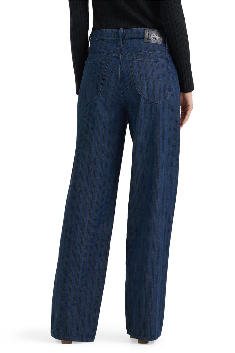 Rider Loose Straight Leg Jeans, Alternate, color, HICKORY RINSE