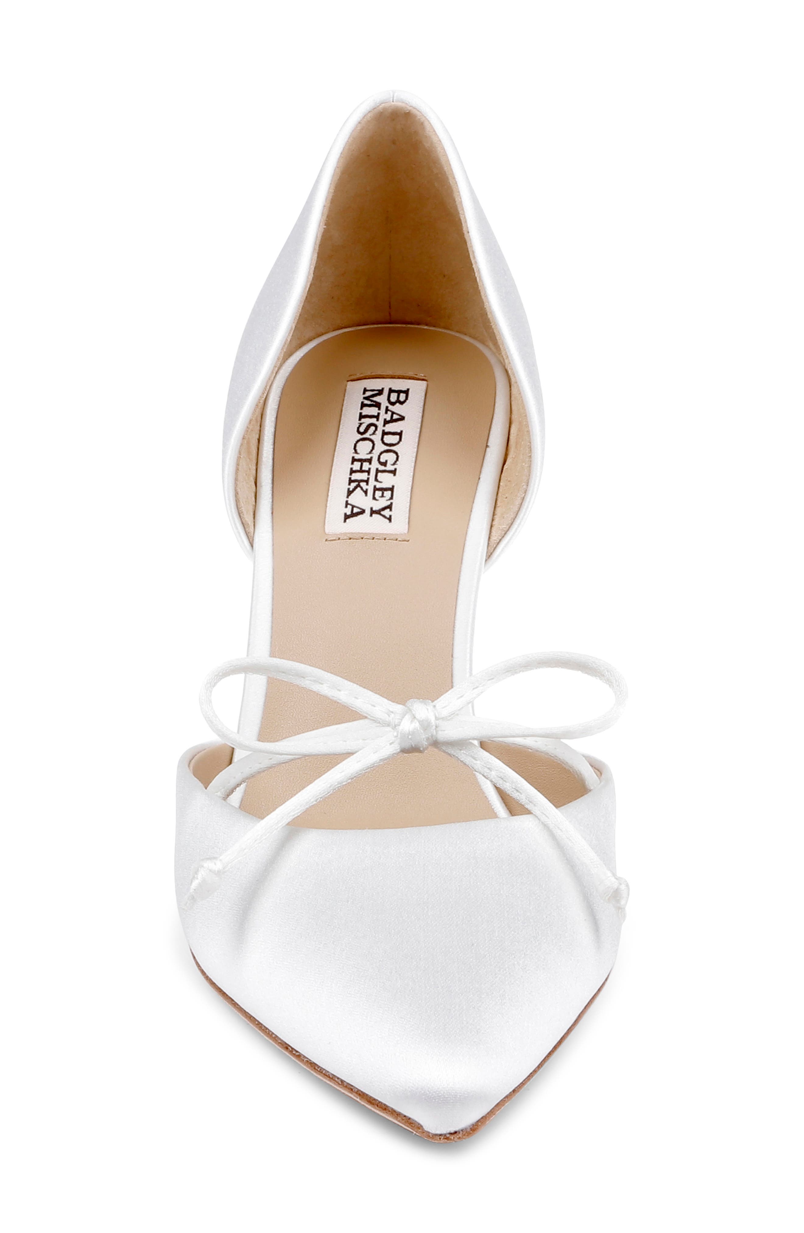 Olympic d'Orsay Pump, Alternate, color, WHITE SATIN