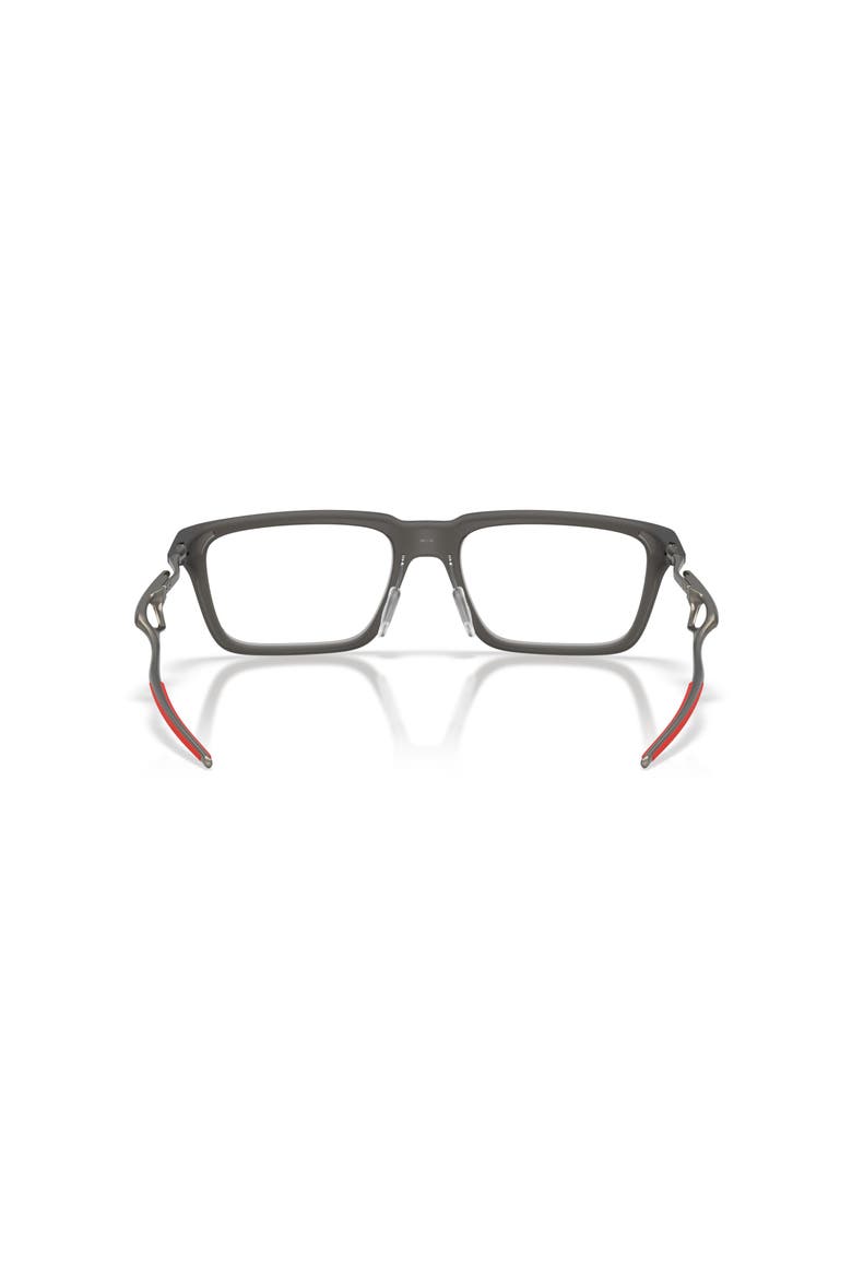 58mm Rectangle optical glasses, Alternate, color, Grey