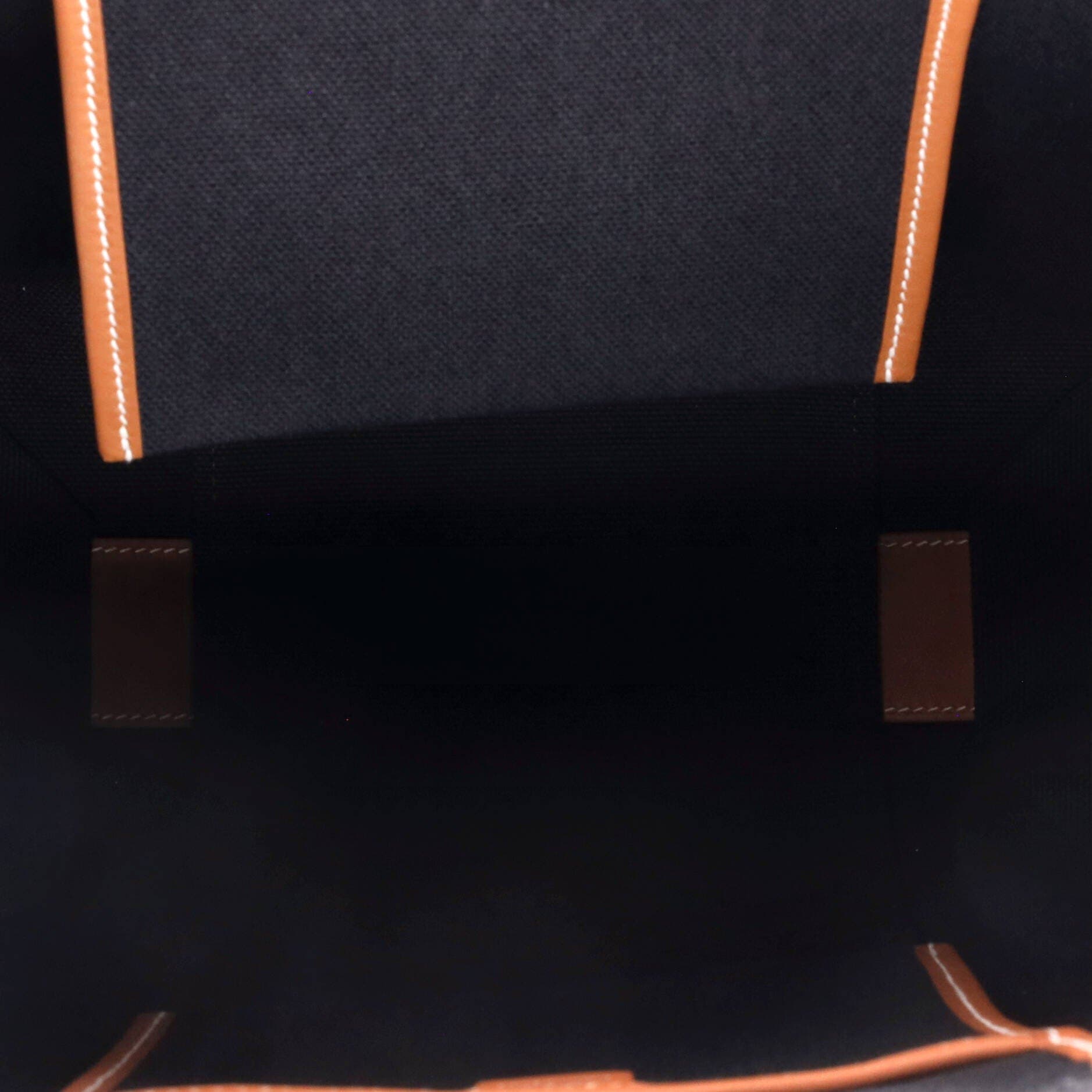 Pre-Owned Hermes Etriviere Pocket Tote Toile and Leather 27, Alternate, color, 