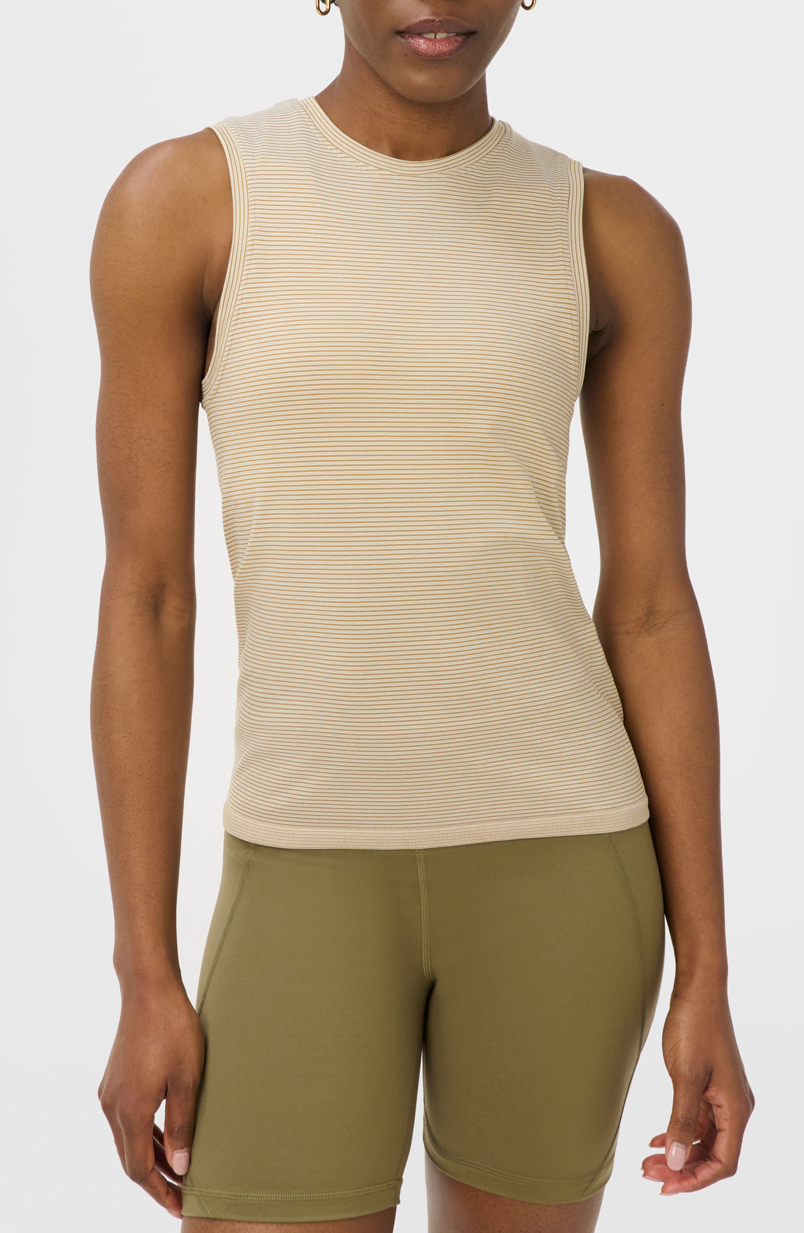 selected BEIGE DROP NEEDLE STRIPE