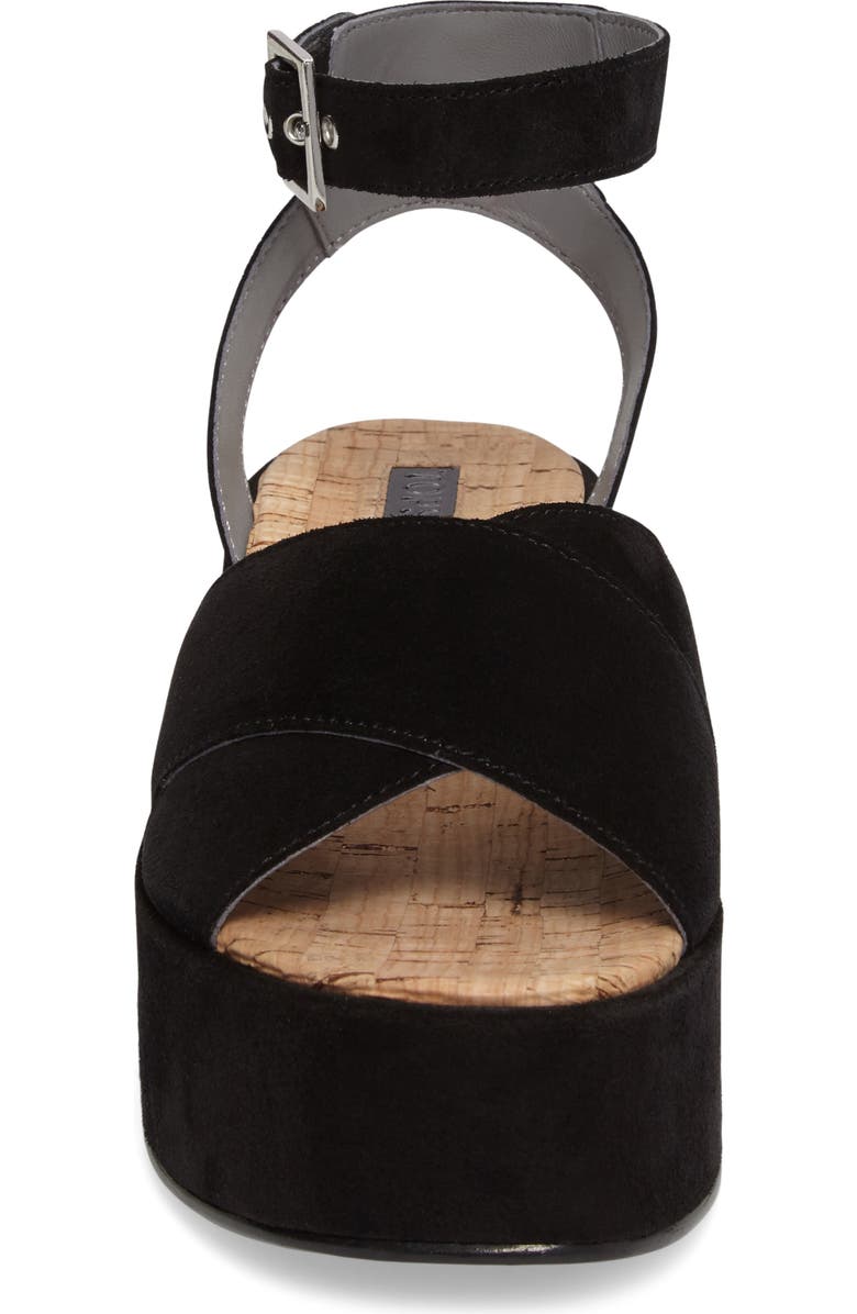 Topshop Whisper Platform Sandal, Alternate, color,