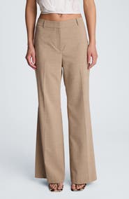 Kenneth Cole Side Slit Flare Pants