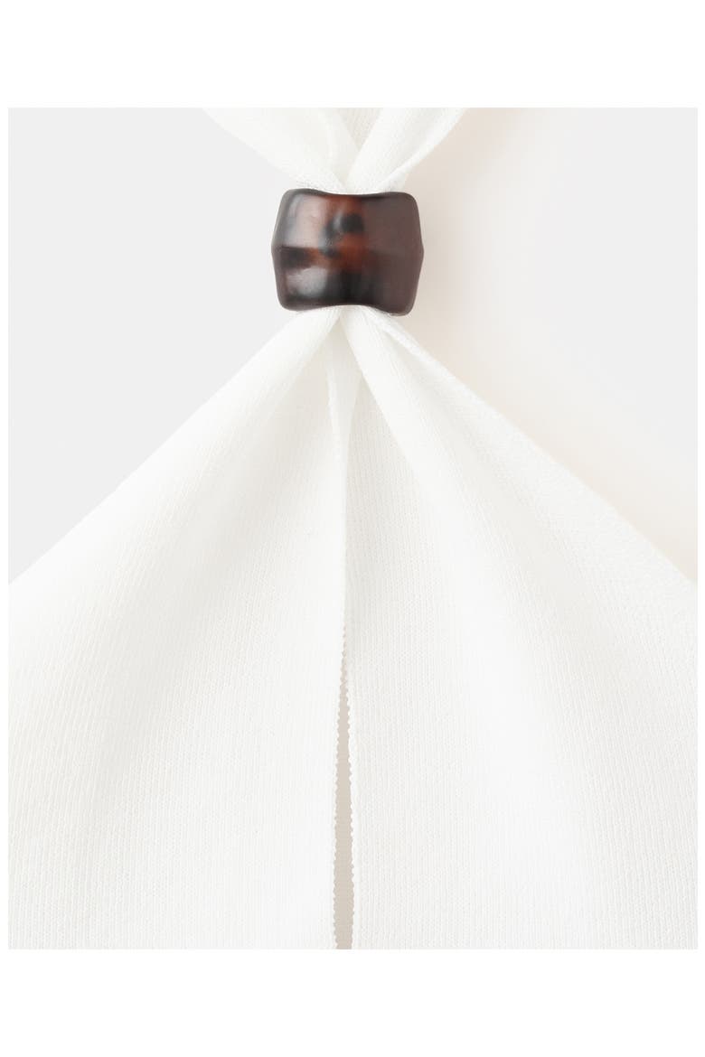 Bead Embellished Halter Neck Top, Alternate, color, OFF WHITE