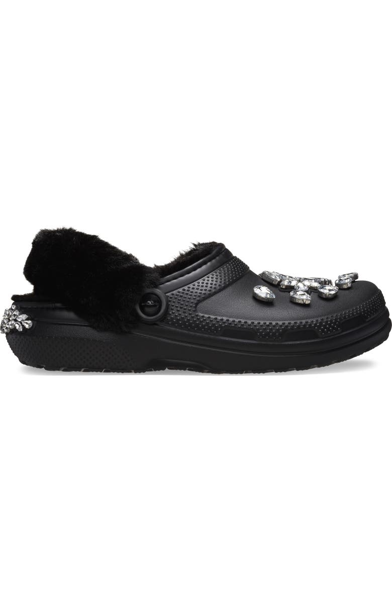 CROCS x Simone Rocha Classic Faux Fur Lined Clog, Alternate, color,