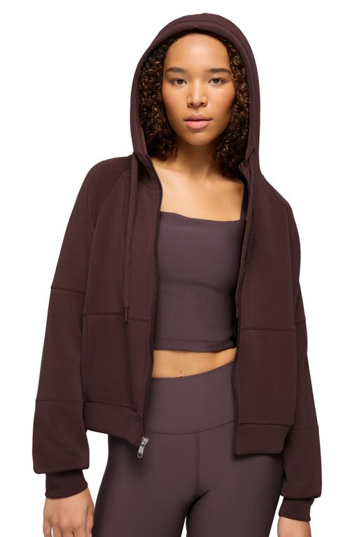 Prana Shea Full Zip Hoodie In Mocha